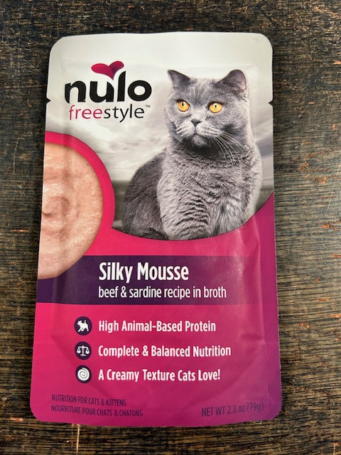 Nulo Cat Food, Beef Mousse, 2.8oz