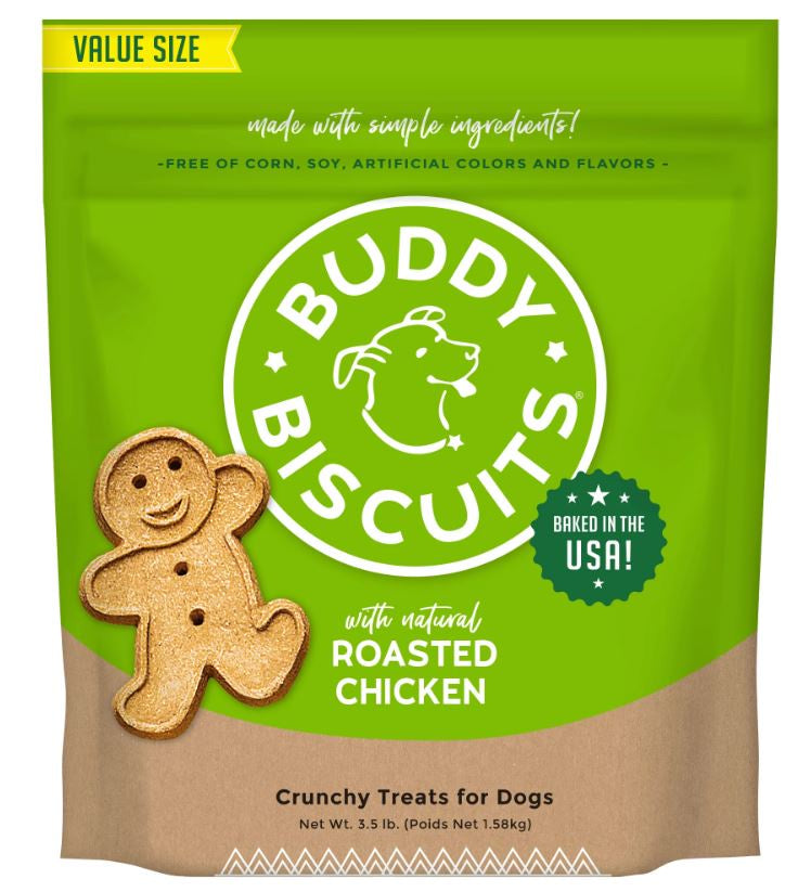Cloudstar Buddy Biscuits Roasted Chicken ; Dog Treat ; 3.5 lb