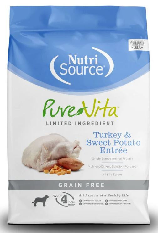 NutriSource PureVita Dog food, Turkey/Sweet Potato, 5lb