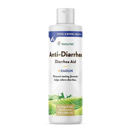 NaturVet Anti Diarrhea Liquid, Dog/Cat 8oz