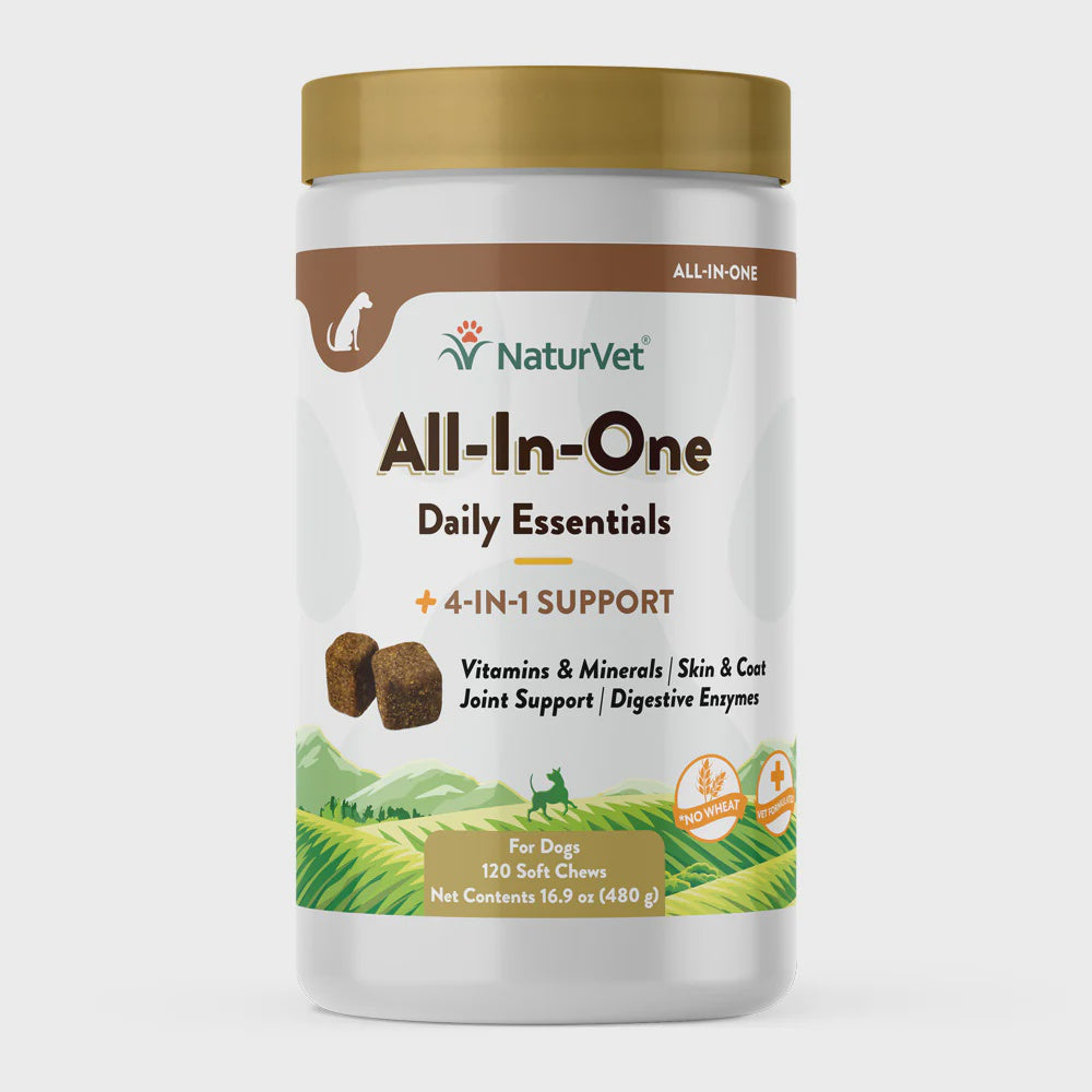 NaturVet, All in One Chew, 120ct