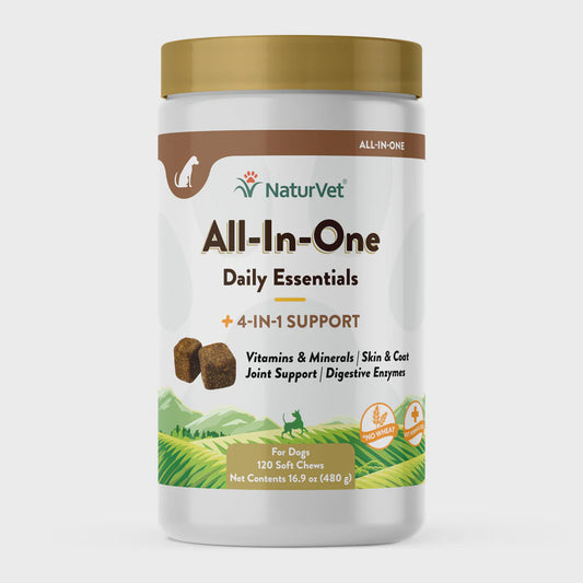NaturVet, All in One Chew, 120ct
