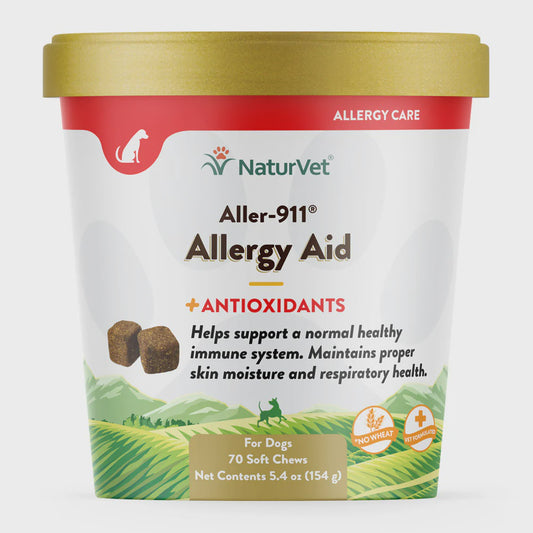 NaturVet Allergy Aid + Antioxidants Soft Chews, 70ct