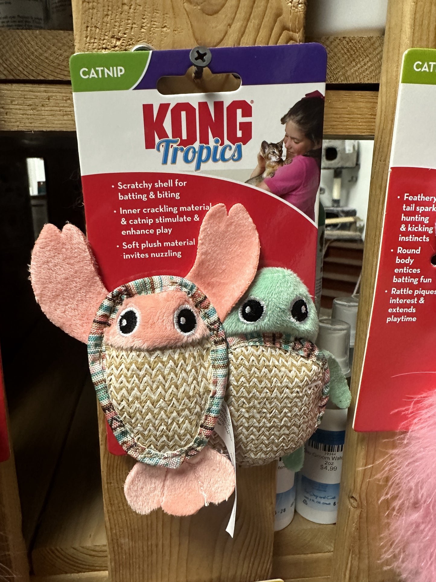 Kong Cat Toy, Tropic Pals, 2 pack