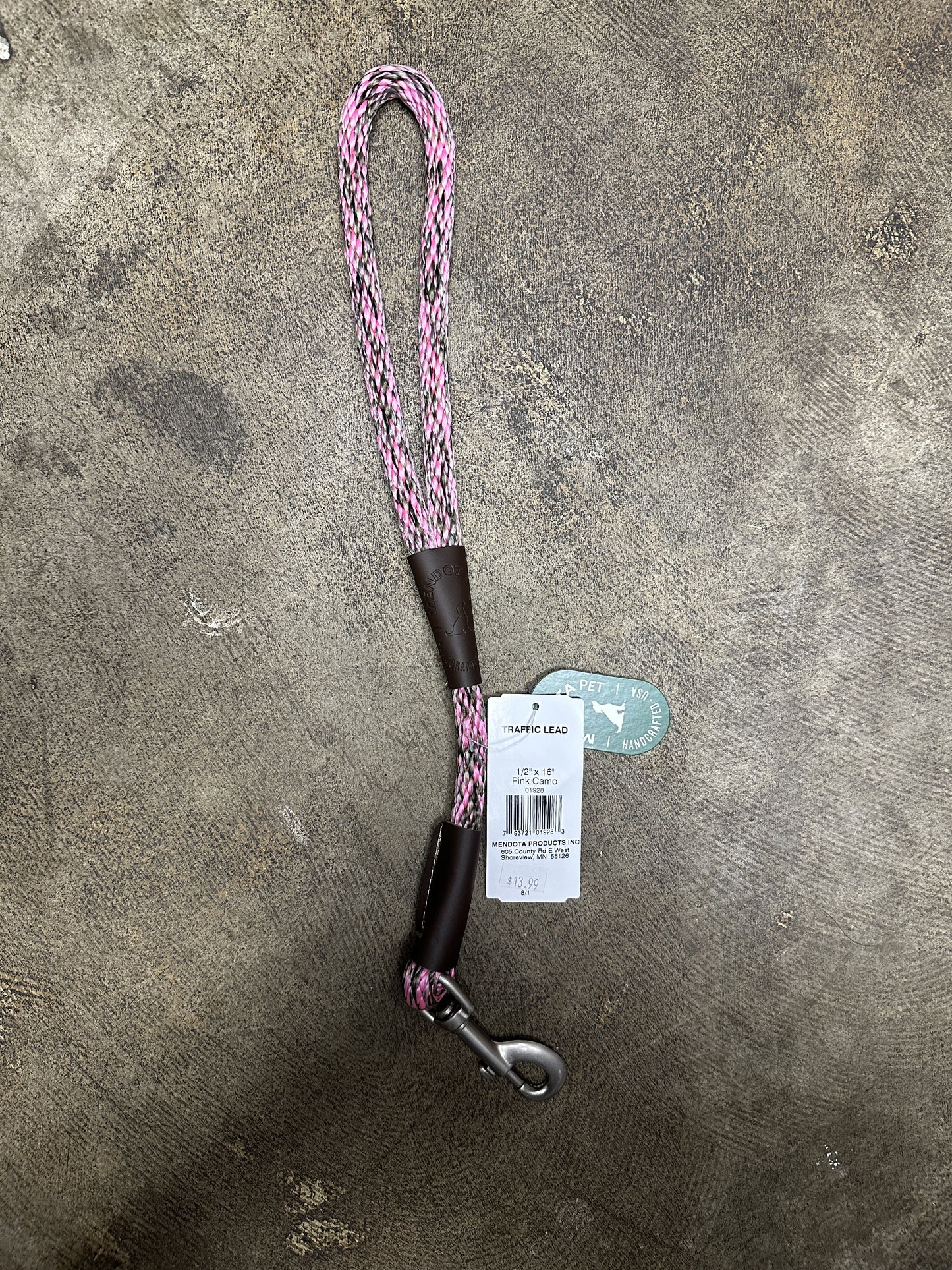 Mendota Traffic Lead, Pink, 16"