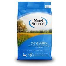 NutriSource Cat/Kitten Dry Food, Salmon/ Liver, 6.6lb