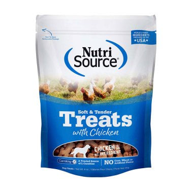 NutriSource Soft Tender Chicken Treat, 6oz