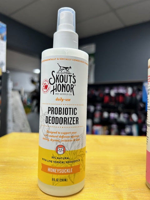 Skout's Deodorizer Honeysuckle 8oz