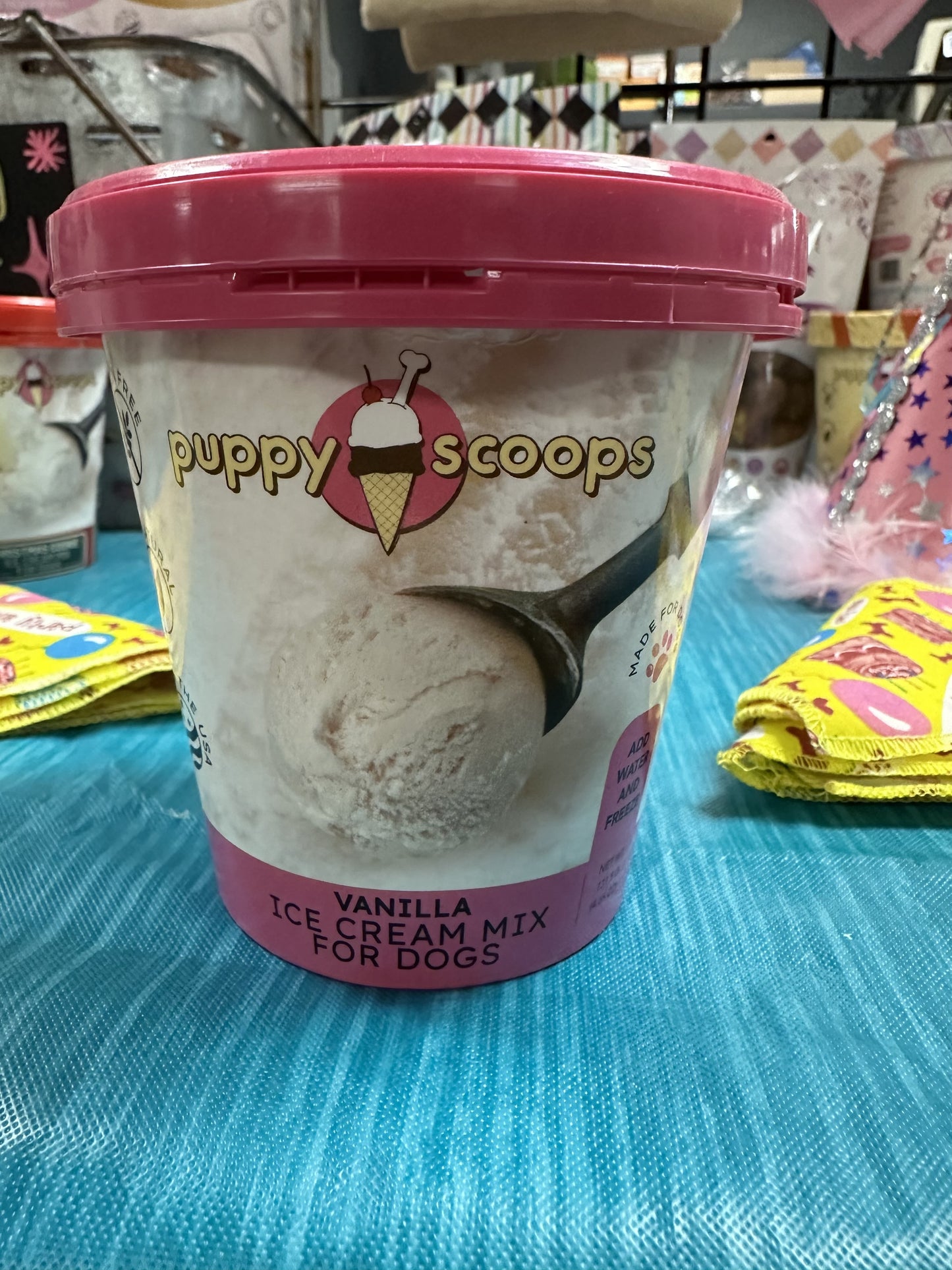 Puppy Scoops Ice Cream Mix - Vanilla