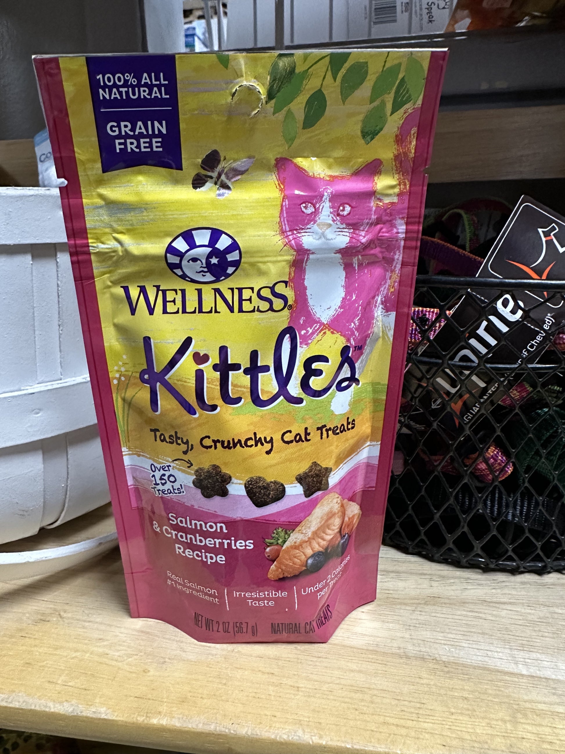 Wellness Kittles Cat Treat, Salmon and Cranberry oz – Canine Creek