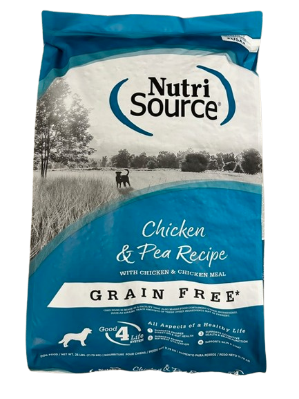 NutriSource GF Chicken & Pea #26