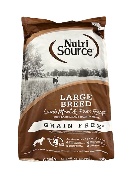 NutriSource Lg Breed Lamb & Pea #26